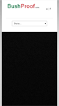 Mobile Screenshot of bushproof-madagascar.com