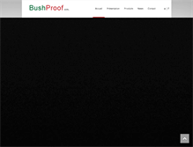 Tablet Screenshot of bushproof-madagascar.com